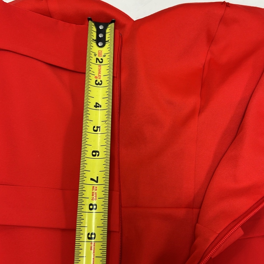 SOLD IN STORE JJs House Red Cocktail Dress Size 4 - Picture 11 of 14